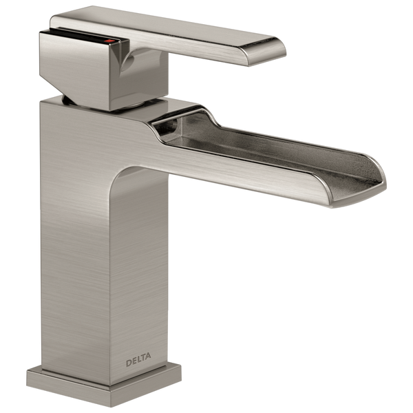 Delta Ara Single Handle Single-Hole Channel Bathroom Sink Faucet