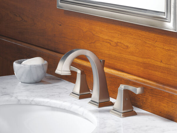 Delta Dryden 2 Handle Widespread Bathroom Faucet Certified Refurbished
