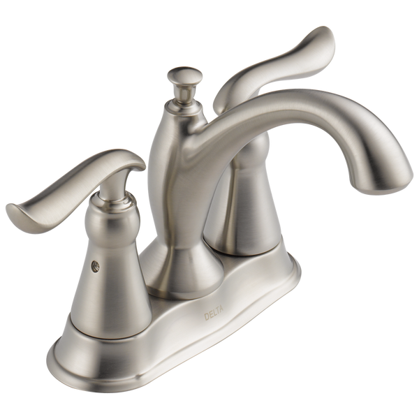 Delta Linden Two Handle Centerset Bathroom Sink Faucet