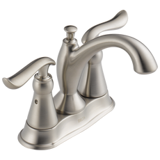 Delta Linden Two Handle Centerset Bathroom Sink Faucet