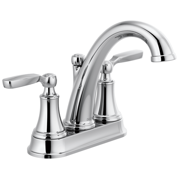 Delta Woodhurst Centerset Bathroom Faucet 2 Handle Certified Refurbished