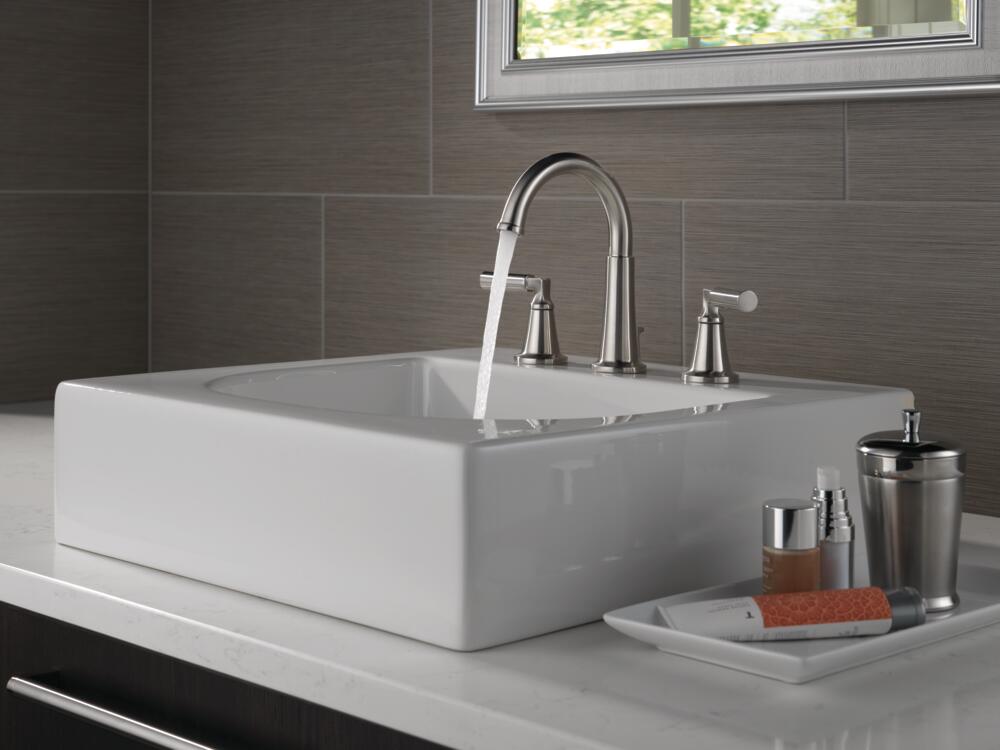 Delta Bowery 2-Handle Widespread Bathroom Sink Faucet