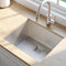 Kraus Pax Zero-Radius 22 ½ in. 16 Gauge Undermount Single Bowl Kitchen Sink