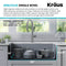 Kraus Bellucci 32 in. Undermount Granite Composite Single Bowl Kitchen Sink