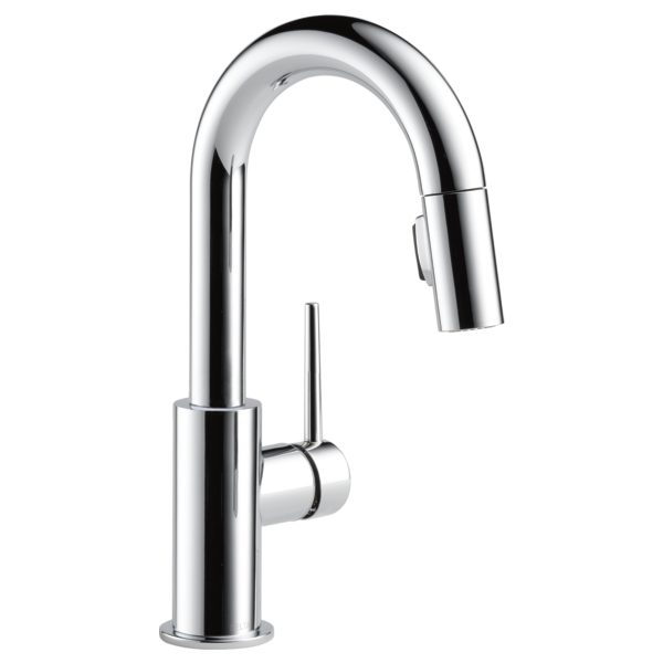 Delta Trinsic Single Handle Pull-Down Bar/Prep Faucet