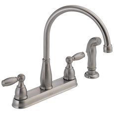 Delta Foundations Kitchen Faucet with Side Sprayer