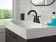 Delta Broadmoor Two Handle Centerset Pull-Down Bathroom Sink Faucet