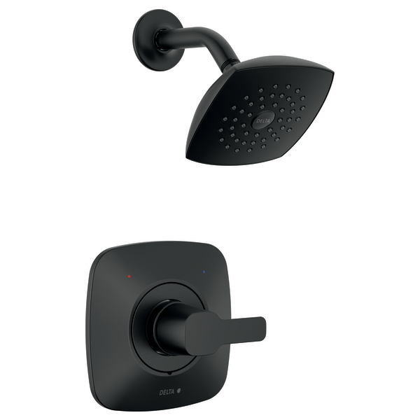 Delta Modern Transitional Single Handle Wall-Mount Shower Only Trim Kit (Valve Not Included)