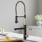 Kraus Artec Pro 2-Function Commercial Style Pre-Rinse Kitchen Faucet with Pull-Down Spring Spout and Pot Filler