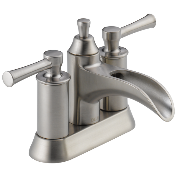 Delta Two Handle Centerset Bathroom Sink Faucet