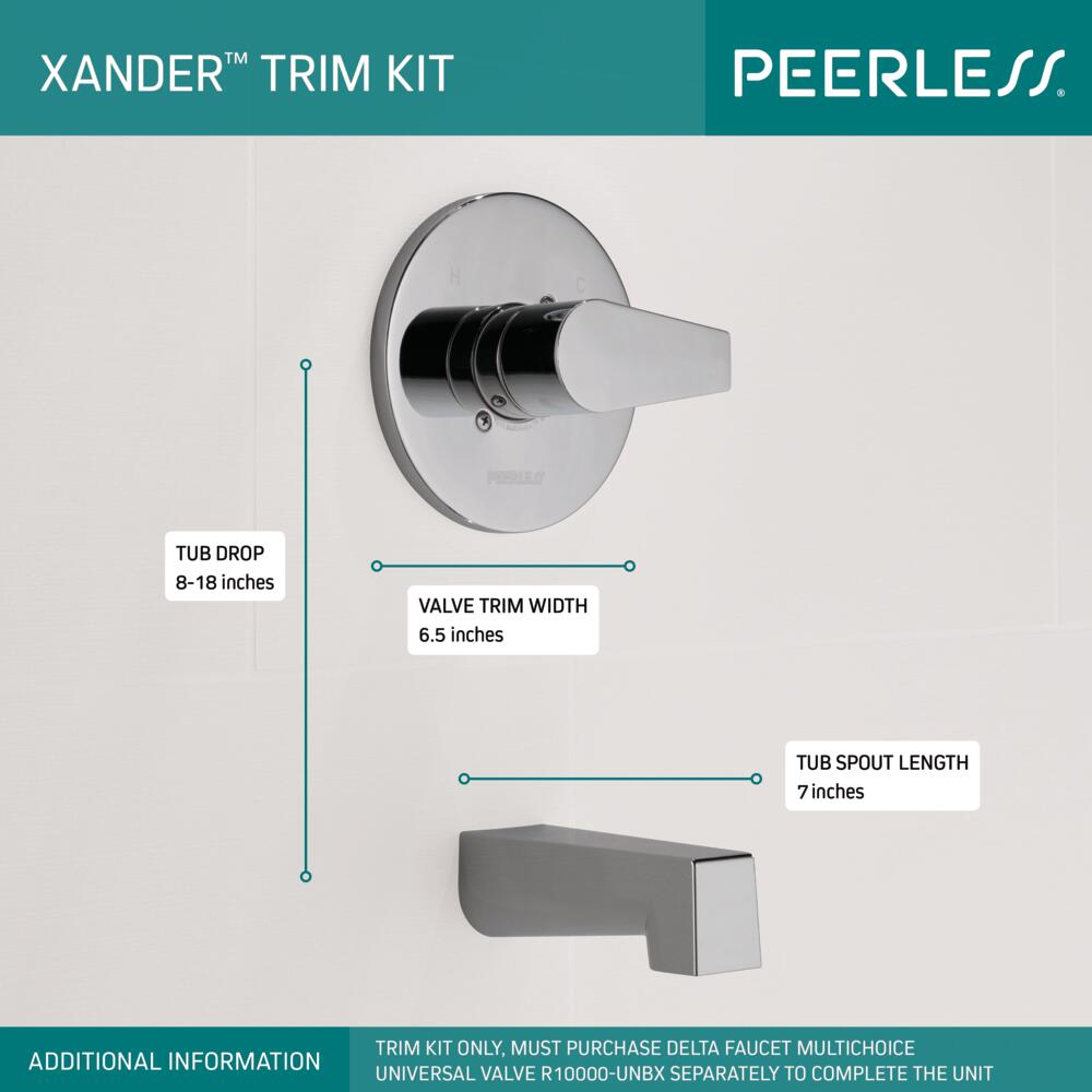 Peerless Xander Tub / Shower MultiChoice