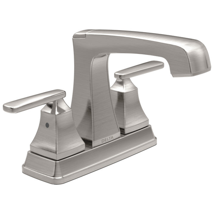 Delta Ashlyn Two Handle Centerset Lavatory Faucet - Metal Pop-Up