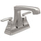 Delta Ashlyn Two Handle Centerset Lavatory Faucet - Metal Pop-Up