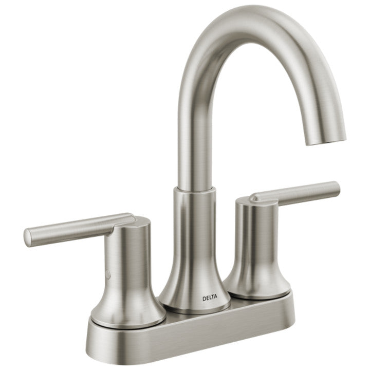 Delta Trinsic Two Handle Centerset Bathroom Sink Faucet