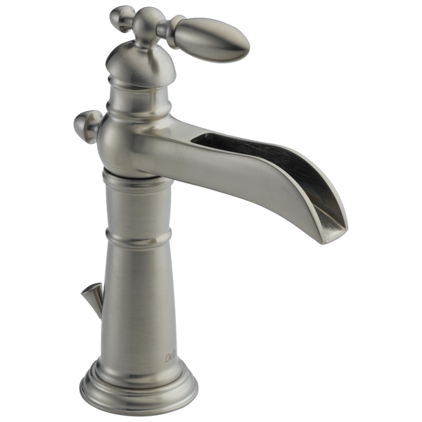 Delta Victorian Single Handle Single-Hole Bathroom Sink Faucet