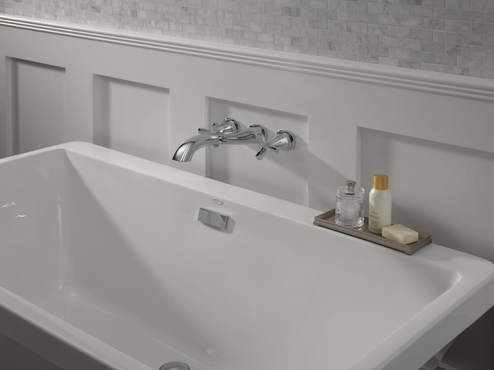 Delta Stryke Wall-Mounted Tub Filler