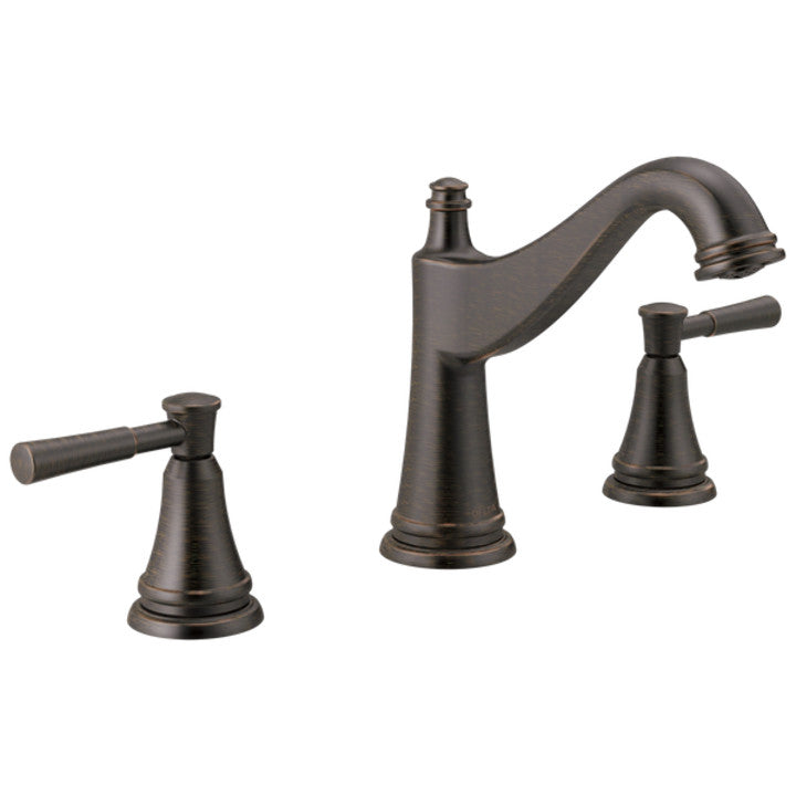 Delta Mylan Two Handle Widespread Bathroom Sink Faucet