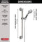 Delta ActivTouch Handshower 1.75 GPM with Grab Bar 9-Setting Certified Refurbished