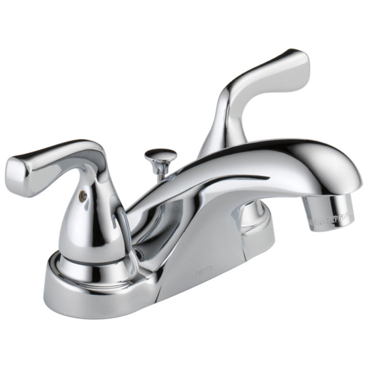 Delta Foundations Centerset Bathroom Sink Faucet Eco-Friendly