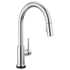 Delta Trinsic Single Handle Pull-Down Kitchen Faucet with Touch2O