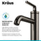 Ramus Single Handle Vessel Bathroom Faucet with Pop-Up Drain