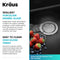 Kraus Pintura 21 in. Undermount Porcelain Single Bowl Kitchen Sink