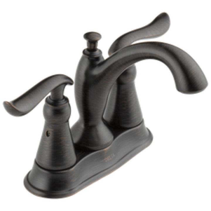 Delta Linden Two Handle Centerset Bathroom Sink Faucet Tract Pack