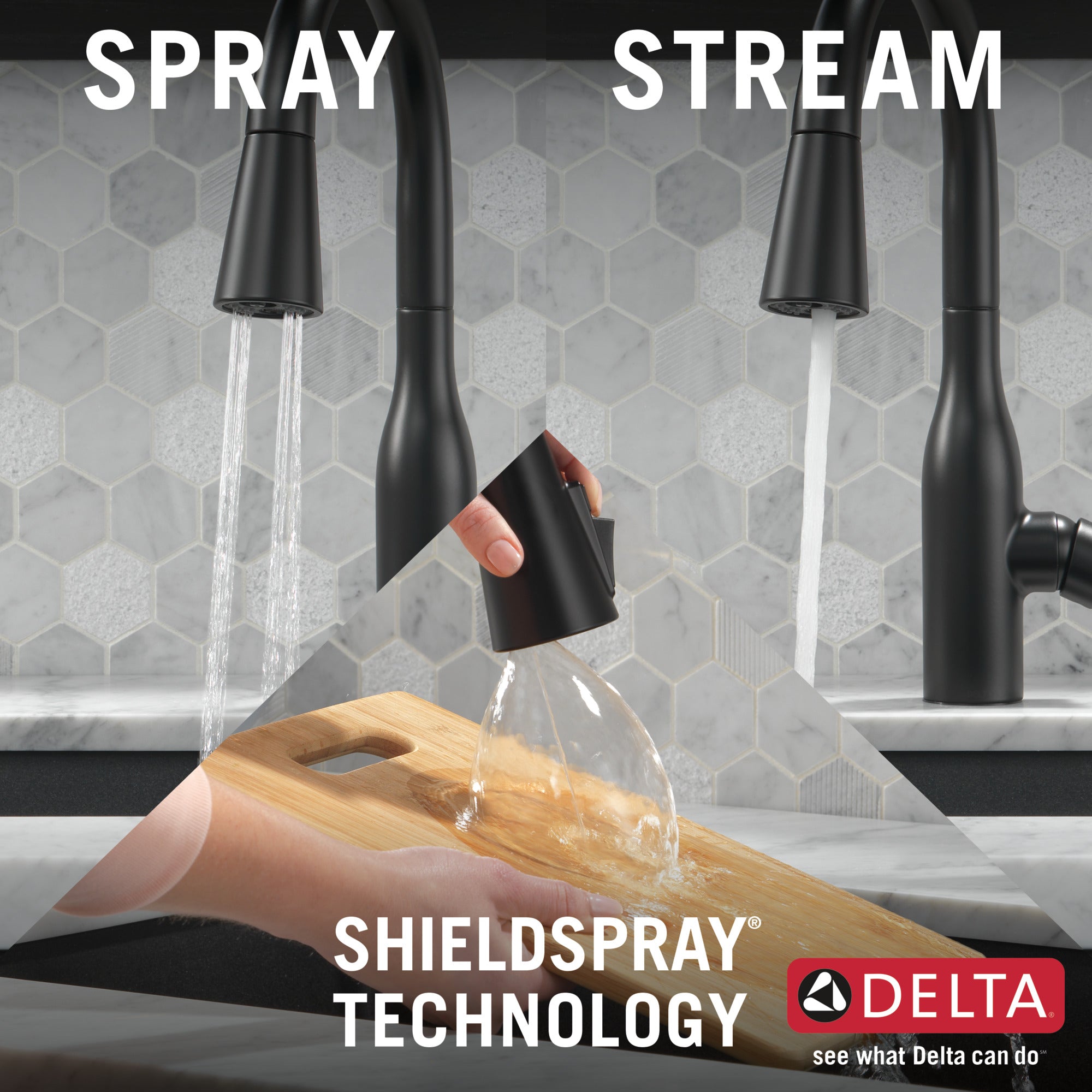 Delta Marca Pull-Down Kitchen Faucet