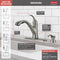 Delta Kessler Single Handle Pull-Out Kitchen Faucet