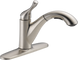 Delta Grant Pullout Kitchen Faucet Certified Refurbished
