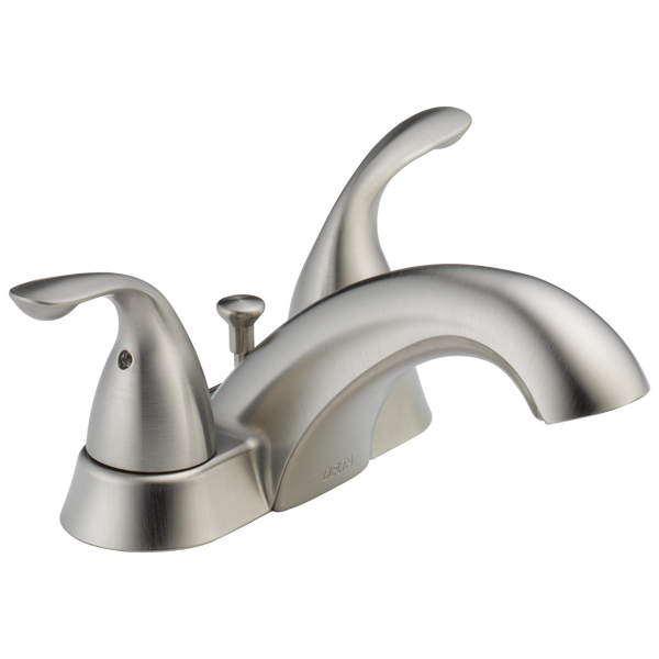 Delta Classic 2 Handle Centerset Bathroom Sink Faucet 1.2 GPM  Certified Refurbished