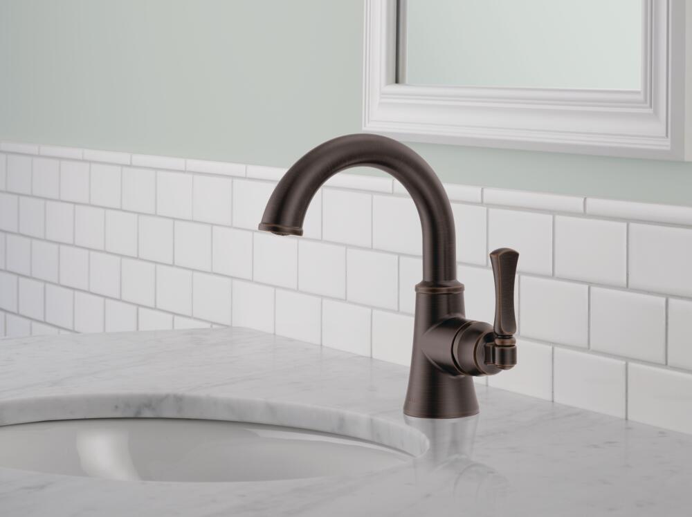 Delta Archdale Single Handle Bathroom Sink Faucet