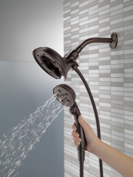 Delta H2Okinetic 4-Setting 2-in-1 Shower