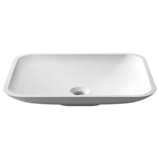 KRAUS Natura Rectangle Vessel Composite Bathroom Sink