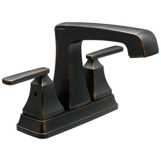 Delta Ashlyn Two Handle Centerset Lavatory Faucet - Metal Pop-Up