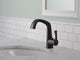 Delta Larkin Single Handle Single-Hole Bathroom Sink Faucet