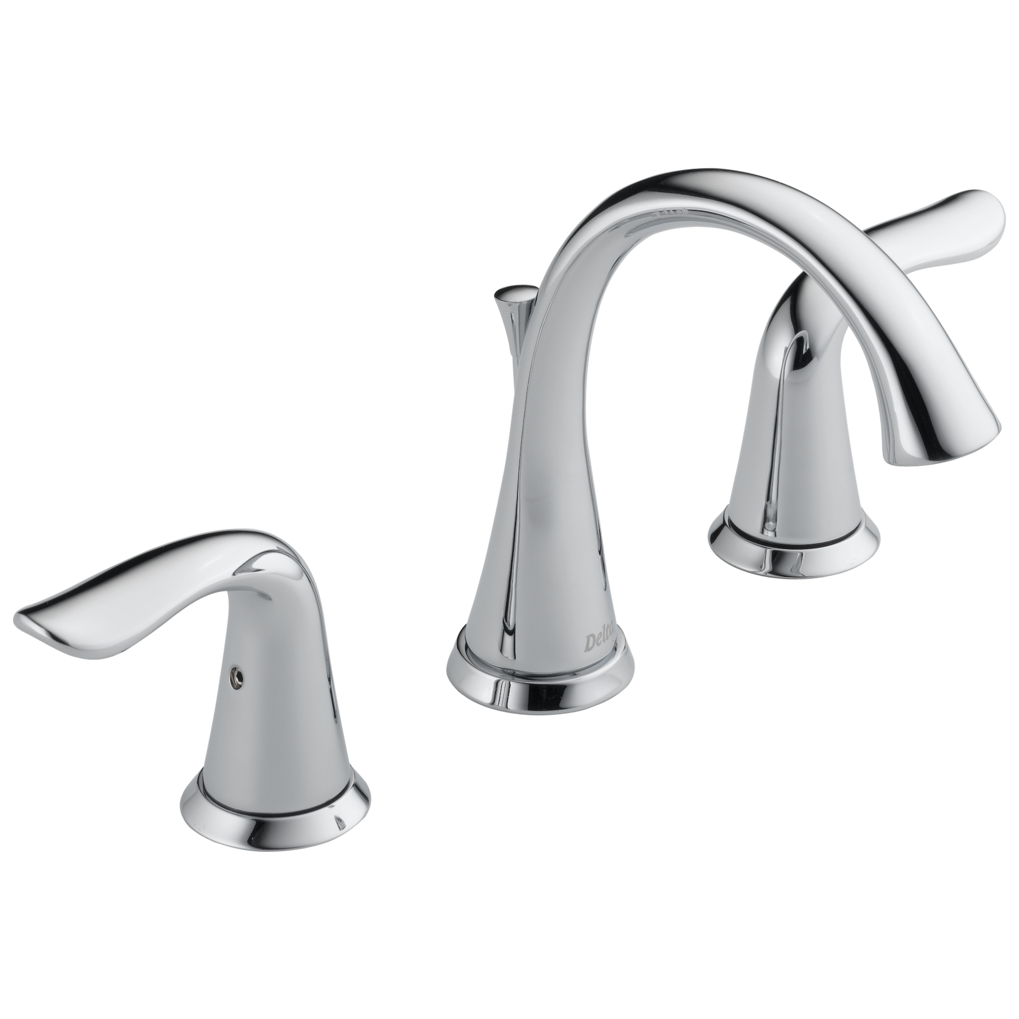 Delta Lahara Widespread Bathroom Faucet Certified Refurbished