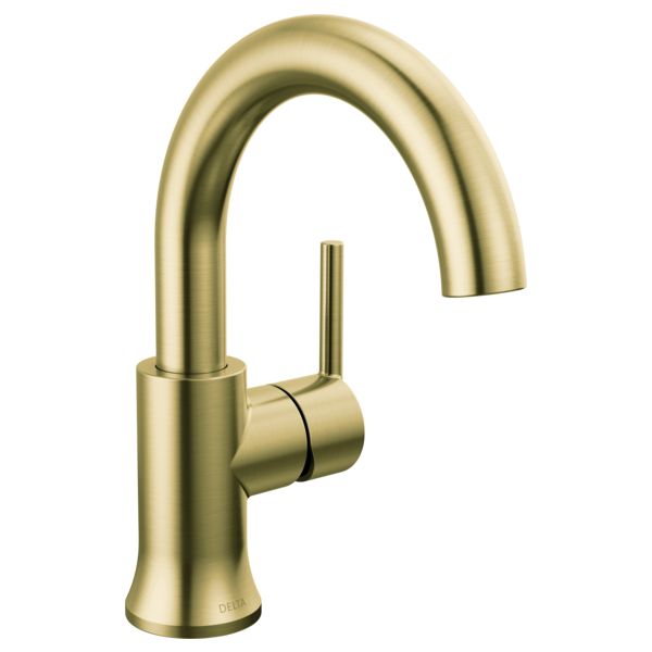 Delta Trinsic Single Handle High Arch Bathroom Sink Faucet