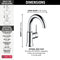 Delta Trinsic Single Handle Bathroom Sink Faucet