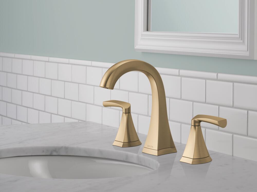 Delta Pierce 8 in. Widespread Two Handle Bathroom Sink Faucet