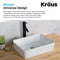 Kraus Sheven Tall Vessel Bathroom Faucet