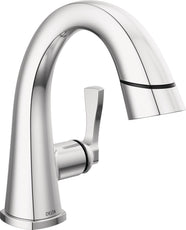 Delta Stryke Single Handle Pull-Down Bathroom Faucet