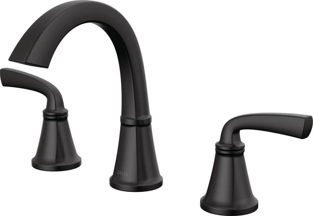 Delta Geist 2 Handle Widespread Bathroom Sink Faucet Certified Refurbished