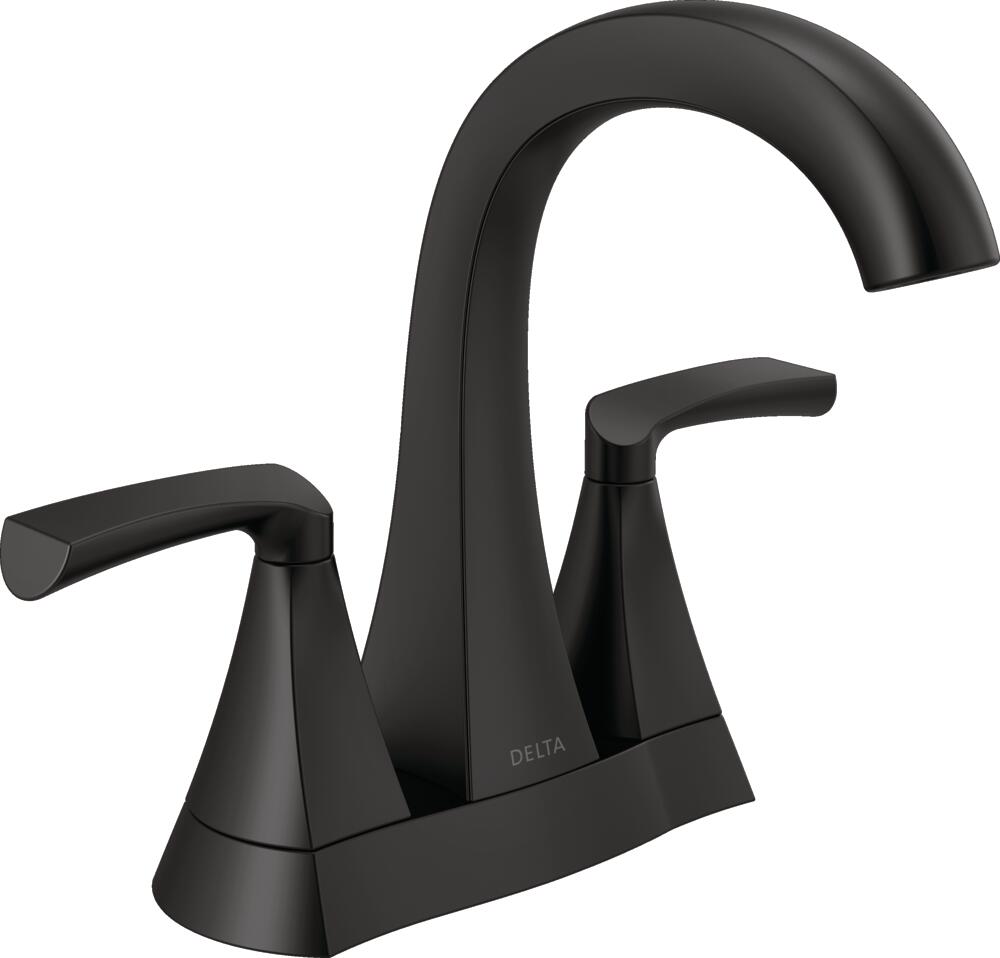 Delta Pierce Centerset Bathroom Sink Faucet Two Handle