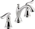 Delta Linden Two Handle Widespread Bathroom Sink Faucet