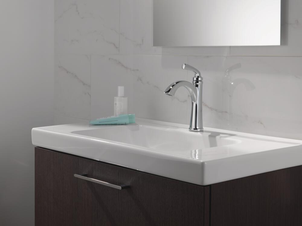 Delta Geist Single Handle Bathroom Sink Faucet