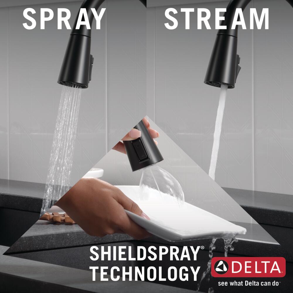 Delta Greydon 1-Handle Touch2O Pull-Down Kitchen Faucet