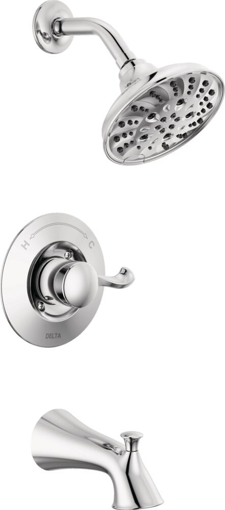 Delta Esato Tub and Shower Rough & Trim Single Handle 14 Series