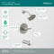 Peerless Precept Tub / Shower Trim Kit