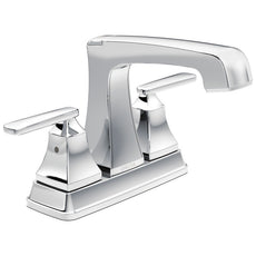 Delta Ashlyn Two Handle Centerset Lavatory Faucet - Metal Pop-Up